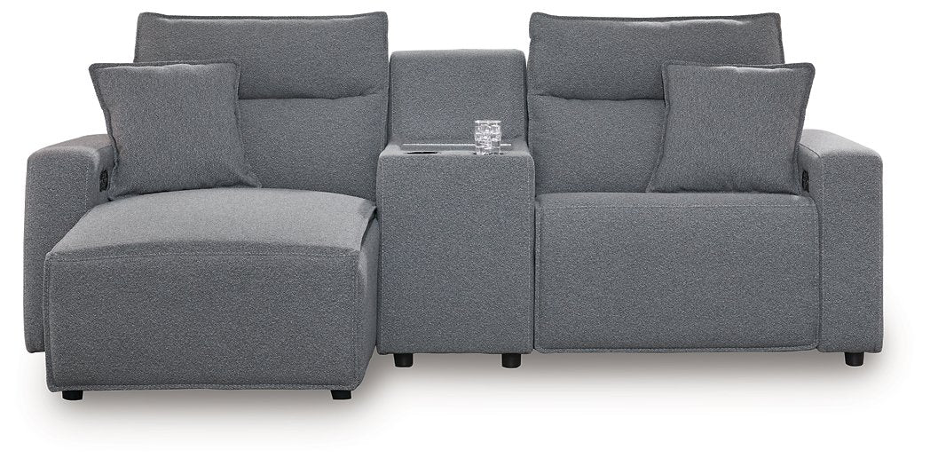 Modmax Power Reclining Sectional with Chaise - Woo Town Furniture (Worcester,MA)