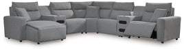 Modmax Power Reclining Sectional with Chaise - Woo Town Furniture (Worcester,MA)