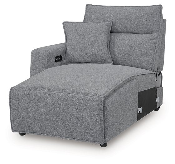 ModMax II Reclining Sectional with Chaise and Audio Console - Woo Town Furniture (Worcester,MA)