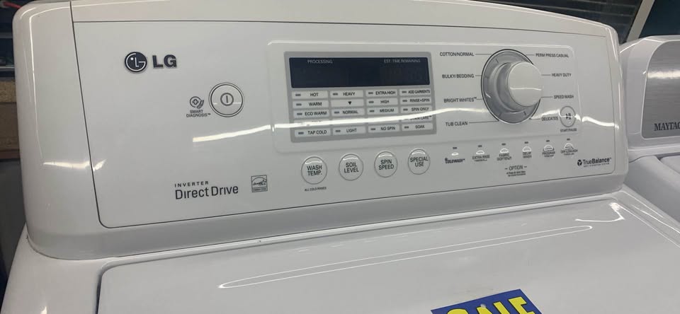 LG Inverter Direct Drive Top Load Washer