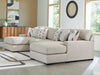 Laurelgrove Double Chaise Sectional - Woo Town Furniture (Worcester,MA)
