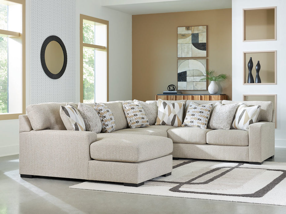 Laurelgrove Sectional with Chaise - Woo Town Furniture (Worcester,MA)