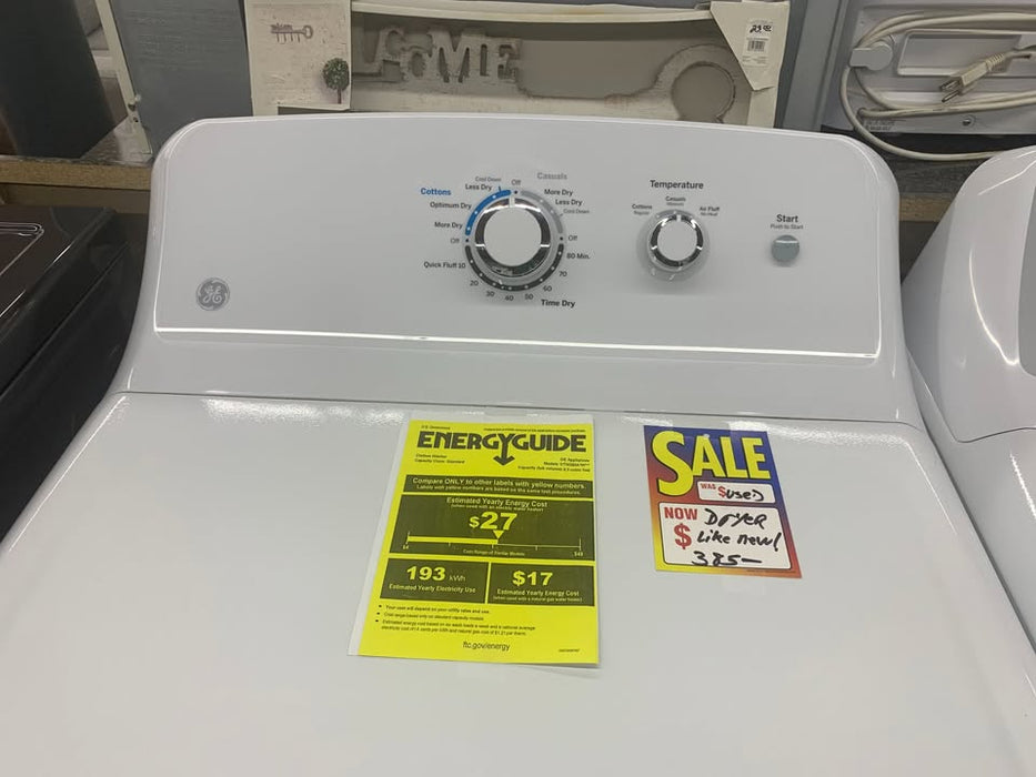GE Washer & Dry (selling as set or separately)