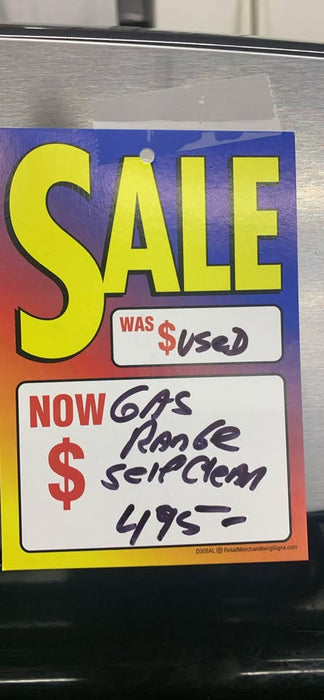 GE Gas Range