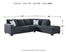 Altari Sleeper Sectional with Chaise - Woo Town Furniture (Worcester,MA)
