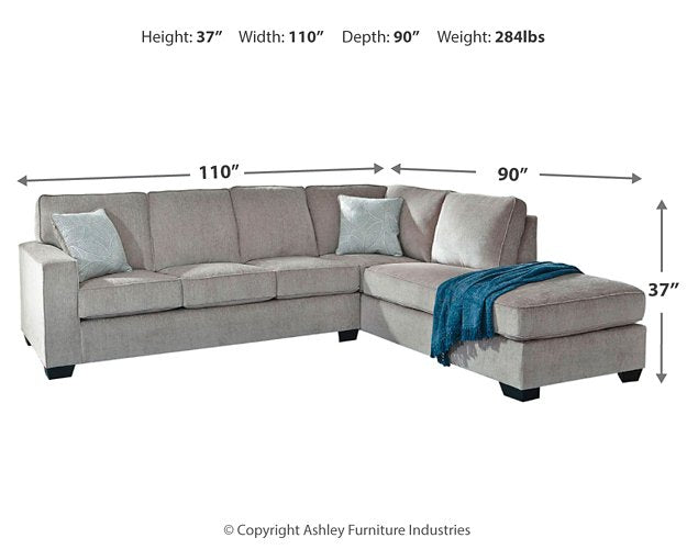 Altari Sleeper Sectional with Chaise - Woo Town Furniture (Worcester,MA)