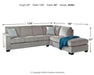 Altari Sleeper Sectional with Chaise - Woo Town Furniture (Worcester,MA)