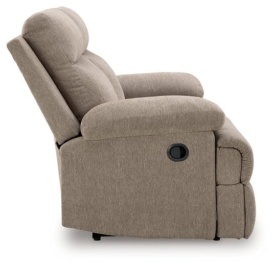 Side-Swipe Reclining Loveseat - Woo Town Furniture (Worcester,MA)