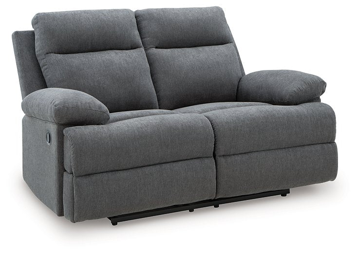 Side-Swipe Reclining Loveseat - Woo Town Furniture (Worcester,MA)