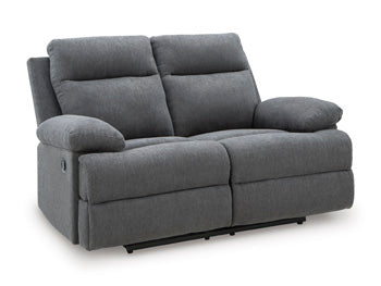 Side-Swipe Reclining Loveseat - Woo Town Furniture (Worcester,MA)