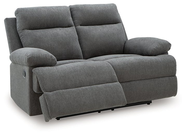 Side-Swipe Reclining Loveseat - Woo Town Furniture (Worcester,MA)