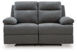 Side-Swipe Reclining Loveseat - Woo Town Furniture (Worcester,MA)