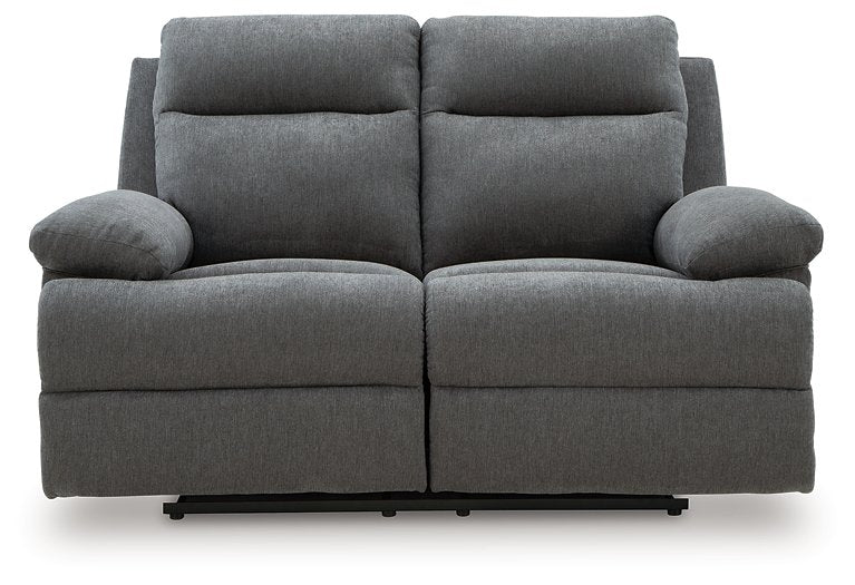 Side-Swipe Reclining Loveseat - Woo Town Furniture (Worcester,MA)