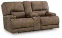 Beckley Place Power Reclining Loveseat with Console - Woo Town Furniture (Worcester,MA)