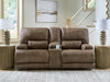 Beckley Place Power Reclining Loveseat with Console - Woo Town Furniture (Worcester,MA)