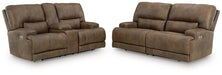 Beckley Place Reclining Living Room Set - Woo Town Furniture (Worcester,MA)