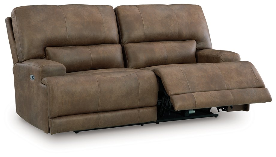 Beckley Place Power Reclining Sofa - Woo Town Furniture (Worcester,MA)