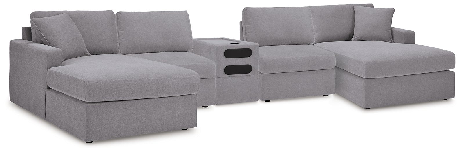Modmax 5 Piece Sectional with Audio Console - Woo Town Furniture (Worcester,MA)