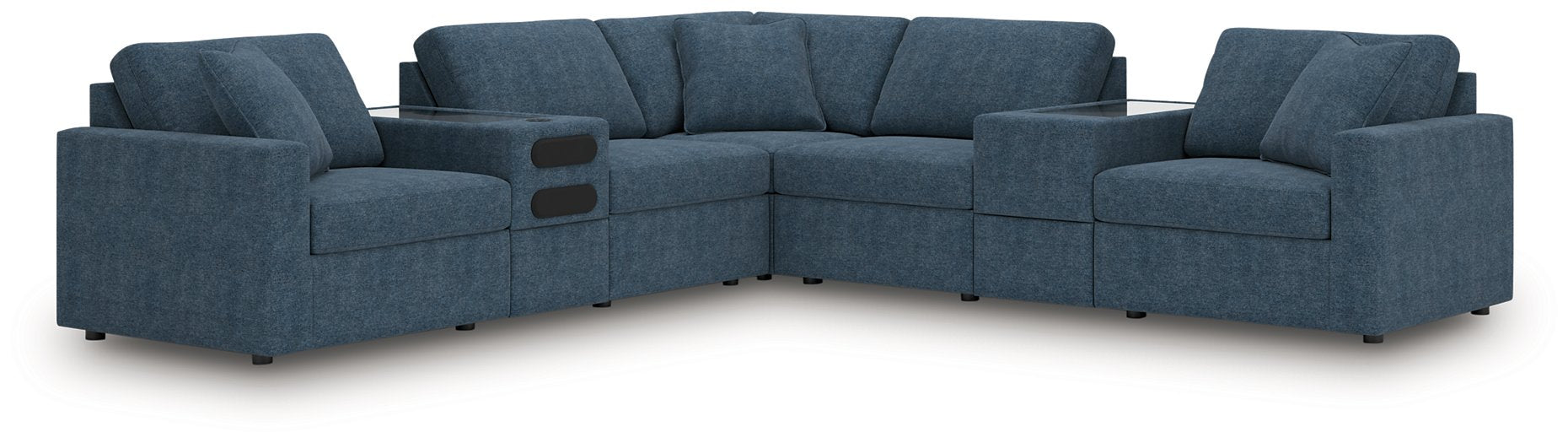 Modmax Balanced Sectional with Audio and Storage Consoles - Woo Town Furniture (Worcester,MA)