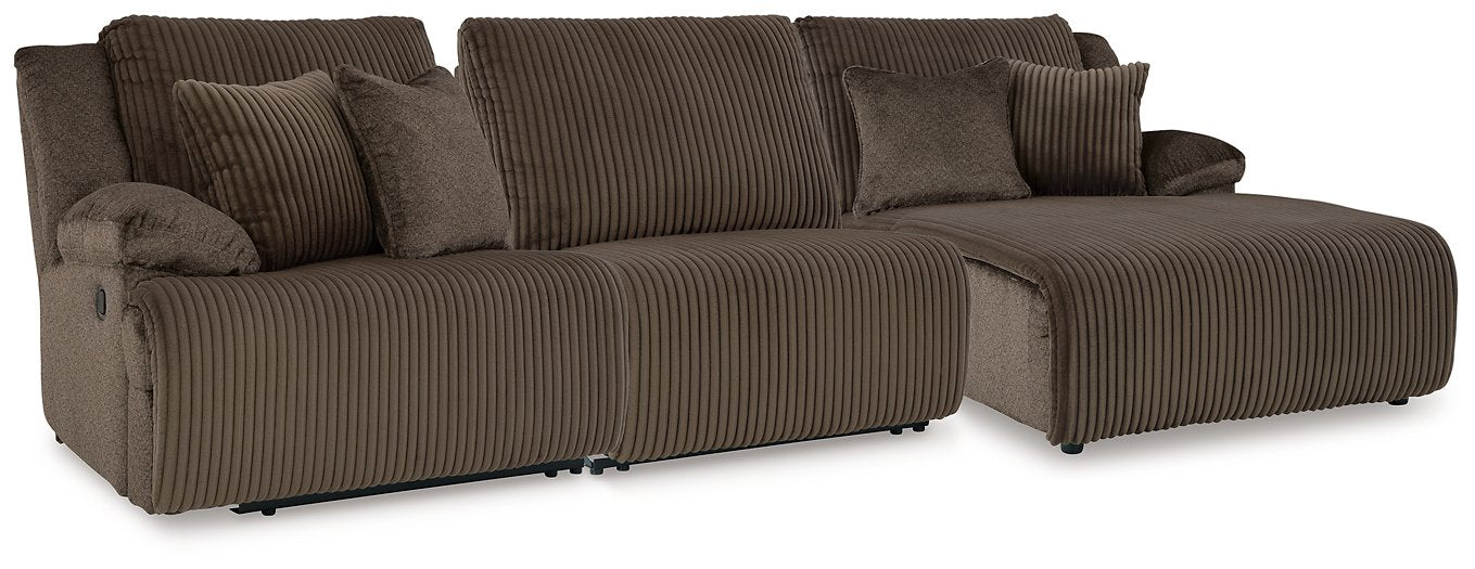 Top Tier Sofa Chaise Sectional - Woo Town Furniture (Worcester,MA)