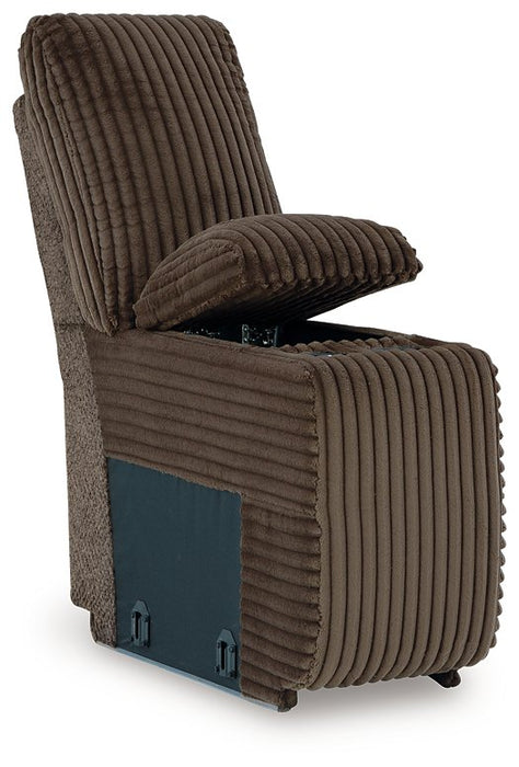 Top Tier Reclining Sectional with Chaise - Woo Town Furniture (Worcester,MA)