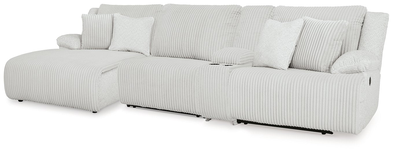 Top Tier Reclining Sectional with Chaise - Woo Town Furniture (Worcester,MA)