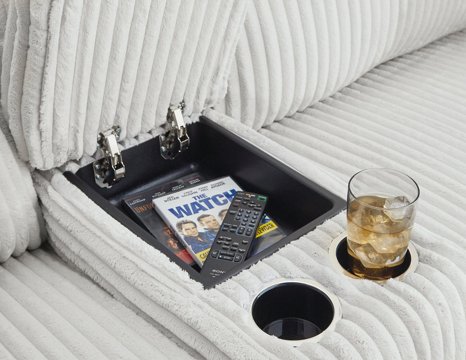 Top Tier Reclining Sectional with Chaise - Woo Town Furniture (Worcester,MA)