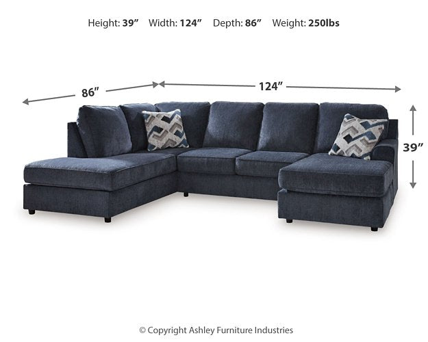 Albar Place Sectional - Woo Town Furniture (Worcester,MA)
