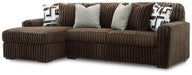Midnight-Madness Sectional Sofa with Chaise - Woo Town Furniture (Worcester,MA)