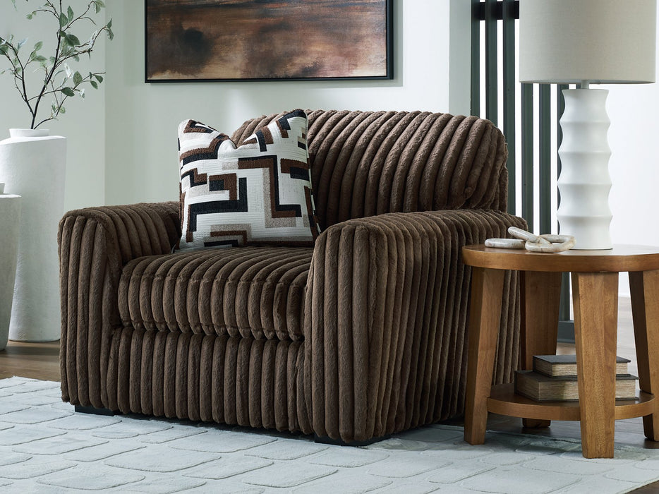 Midnight-Madness Oversized Chair - Woo Town Furniture (Worcester,MA)