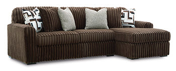 Midnight-Madness Sectional Sofa with Chaise - Woo Town Furniture (Worcester,MA)