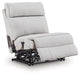 Social Pointe Power Reclining Sectional - Woo Town Furniture (Worcester,MA)