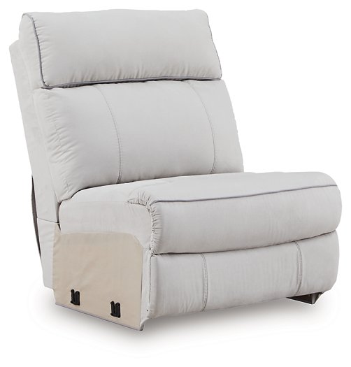 Social Pointe Power Reclining Sectional - Woo Town Furniture (Worcester,MA)