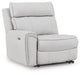 Social Pointe Reclining Sectional with Storage Console - Woo Town Furniture (Worcester,MA)