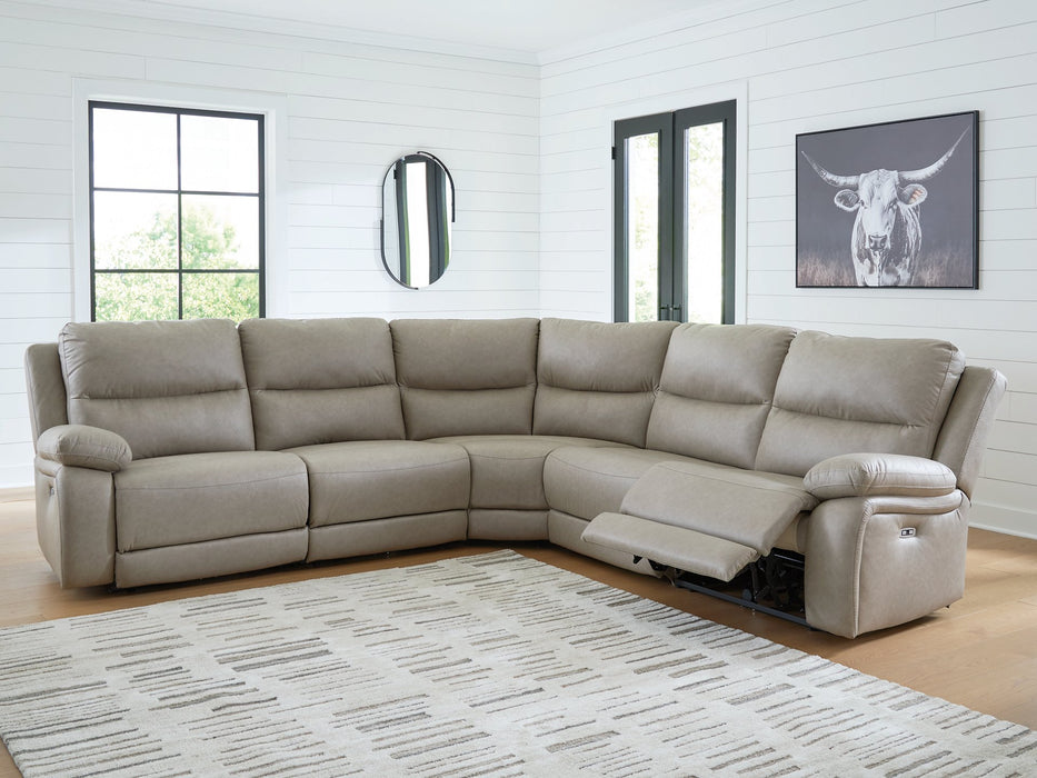 Narwhal Place Power Reclining Sectional - Woo Town Furniture (Worcester,MA)