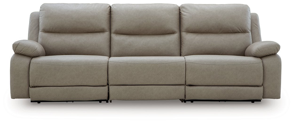 Narwhal Place Power Reclining Sectional - Woo Town Furniture (Worcester,MA)