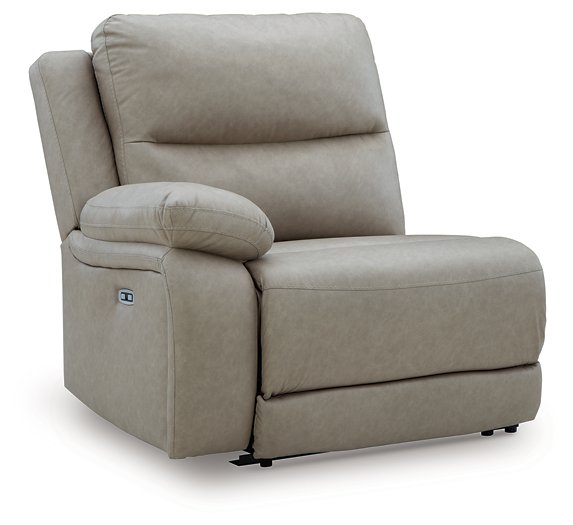 Narwhal Place Reclining Sectional with Storage Console - Woo Town Furniture (Worcester,MA)