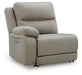 Narwhal Place Reclining Sectional with Storage Console - Woo Town Furniture (Worcester,MA)