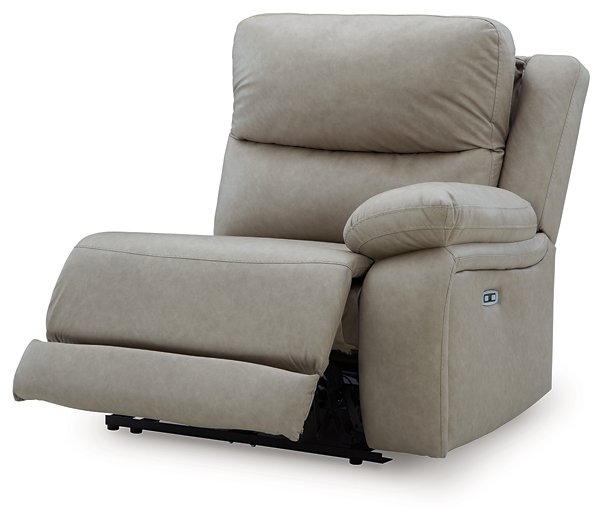 Narwhal Place Reclining Sectional with Storage Console - Woo Town Furniture (Worcester,MA)
