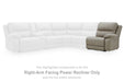 Narwhal Place Reclining Sectional with Storage Console - Woo Town Furniture (Worcester,MA)