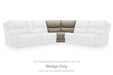 Narwhal Place Power Reclining Sectional - Woo Town Furniture (Worcester,MA)
