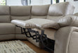 Narwhal Place Power Reclining Sectional - Woo Town Furniture (Worcester,MA)