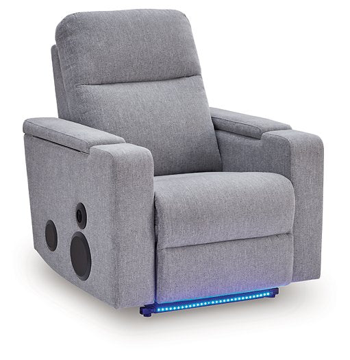 Pineland Power Glider Recliner with Audio System - Woo Town Furniture (Worcester,MA)