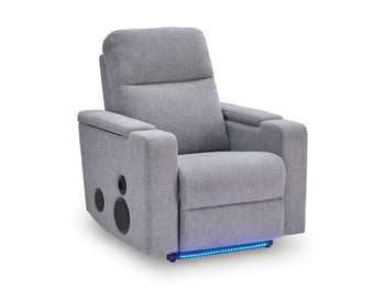 Pineland Power Glider Recliner with Audio System - Woo Town Furniture (Worcester,MA)