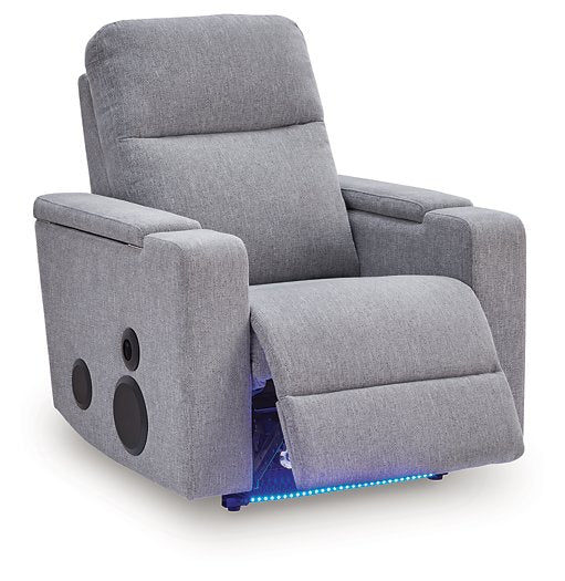 Pineland Power Glider Recliner with Audio System - Woo Town Furniture (Worcester,MA)