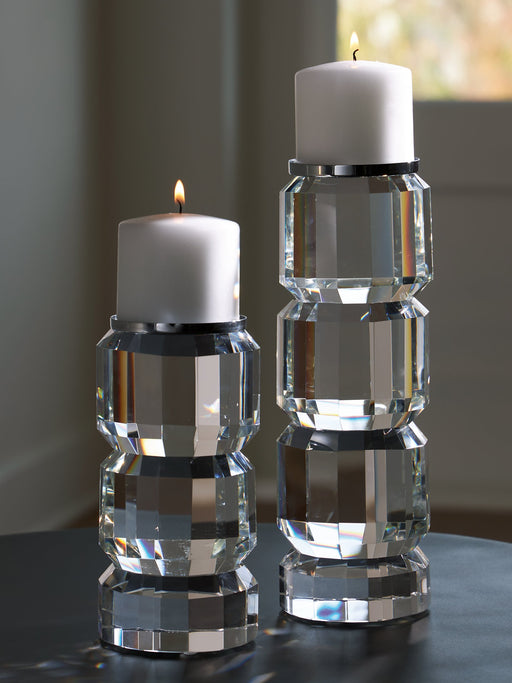 Brentley Candle Holder Set (Set of 2) - Woo Town Furniture (Worcester,MA)