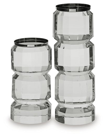 Brentley Candle Holder Set (Set of 2) - Woo Town Furniture (Worcester,MA)