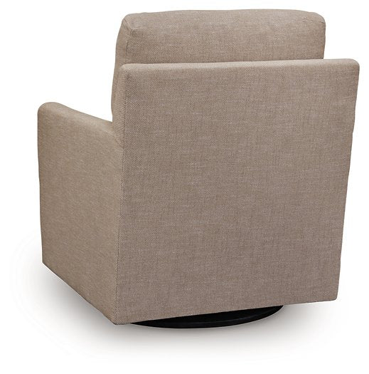 Freybourne Next-Gen Nuvella Swivel Accent Chair - Woo Town Furniture (Worcester,MA)