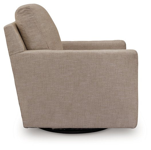 Freybourne Next-Gen Nuvella Swivel Accent Chair - Woo Town Furniture (Worcester,MA)
