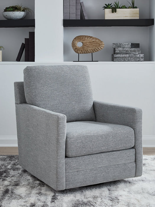 Freybourne Next-Gen Nuvella Swivel Accent Chair - Woo Town Furniture (Worcester,MA)